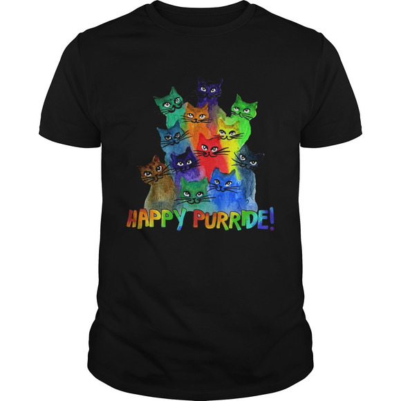 Tops - Cats Happy Purride Shirt 1